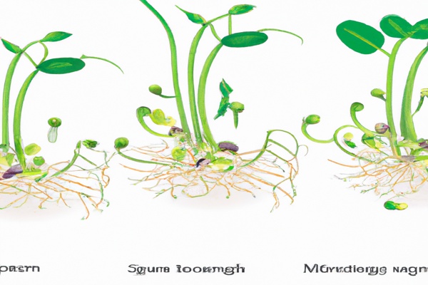 绿豆芽生长过程