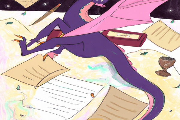 坐在黑的发紫的巨龙上写作业好吗